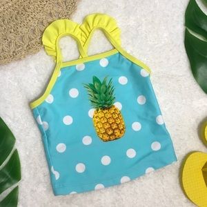 Girl’s Circo Pineapple Tankini TOP Swim 18m